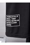 Children's Text Design Printed Bottom-Top Set Cotton Shorts T-Shirt Set - 3