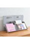 6Pcs Lyon Gray Shoe Rack Vertical Stackable Multi-Tier Space-Saving Rack - 5
