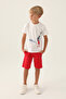 US Polo AssnBoy's Crayons Art Licensed T-shirt-Shorts Set - 3