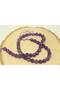 Quarter String (9cm long!)Amethyst Stone Vivid Color Facet Cut Quarter String 8mm