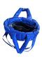 Women's Bag Shiny Cobalt Blue - Piccolo Quadrato - Waterproof Puff Fabric - 4
