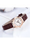 Dubhe Brown Round Vintage&retro Clock - 3