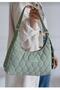 Women's Mint Green Hand and Shoulder Bag