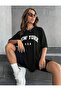 Women's USA New York Printed Oversize T-shirt - 4