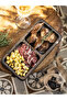 Wooden Presentation Plate - Wooden Presentation Plate - Two Compartment Presentation Plate - Cookie Plate - 4