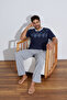 Combed Cotton Men's Single Jersey (Summer) Pajama Set - 3