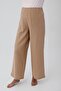 Double Layer Muslin Cotton High Waist Maternity Pants - 2