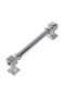 Zumra Chrome 128 mm Handle Luxury Country Kitchen Furniture Cabinet Drawer Handle