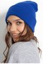 Classic Sports Beret Knitwear Beret Unisex Non-Embroidery Beret Plain Beret Unisex Beret Plain Classic Beret Cobalt Blue