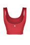Kırmızı Fırçalı Soft Kumaş Destekli/Şekillendirici Kalın Askılı Örme Spor Sütyeni THMSS24SS00008 - 8
