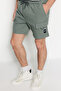 Khaki Regular Fit Shorts with Label Detail TMNSS23SR00075