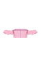 Pembe Crop Dokuma Büstiyer TPRSS24BS00020 - 8