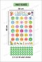 Ramadan Month Activity Calendar for Kids Treatment Chart Wall Door Glass Sticker Set - 4