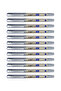 Liqeo Roller Pen 12 Pieces Box 0.7 Blue Liquid Ink