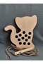 Wooden Toy Montessori Educational Cat Stringing Game - 2