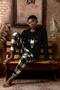 Men's Crew Neck Fleece Pajamas Tracksuit Set