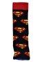 Superman Patterned Colorful Socks