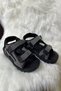 Daily Women Men Thick Anatomical Sole Velcro Adjustable Beach Pool Sea Sandals 034-337-183 - 7