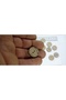12 pieces of 20 mm.Coconut tree button - 4