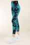 Seamless Push-up Recovery Tie-Dye Pattern Sports Leggings - 5