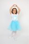 Girl's Suit Patterned Badi Classic Tutu Skirt April 23 Show Outfit Costume Yellow Turquoise Cobalt Blue