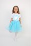 Girl's Suit Patterned Badi Classic Tutu Skirt April 23 Show Outfit Costume Yellow Turquoise Cobalt Blue - 5