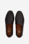 Men's Genuine Leather Brown Loafer Shoes - 5