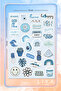 Multiple Mixed Sticker Set Suitable Set for Planner Agenda Bullet Journal - 4