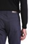 Navy Blue Regular Fit Straight 5 Pocket Cotton Jeans - 6
