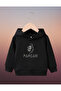 Lion Piece Printed Father Son Oversize Hooded Sweatshirt - Single Product Price - 2