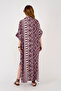 WOMEN AUTHENTIC PATTERNED SLIT DETAIL DRESS - 7