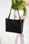 NOU DOUBLE HANDLE SANDING MODEL VINTAGE SHOPPER HAND AND SHOULDER BAG - 2