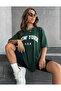 Women's USA New York Printed Oversize T-shirt