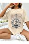Women's Music City Printed Oversize T-shirt - 2