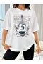 Women's Music City Printed Oversize T-shirt - 3