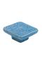 Porcelain Furniture-Handle-Cabinet-Drawer-Furniture Kitchen-Sprout Button-Turquoise-Blue-Stk0114