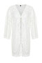 Ecru Mini Knitted Lace Kimono&Kaftan TBESS24KM00034 - 7