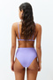 Lila Hipster Yüksek Bel Bikini Altı TBESS21BA0057 - 5
