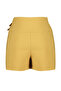 Camel Buckle Detailed Pleated Woven Shorts Skirt TWOSS24SR00044 - 8