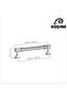 Zumra Chrome 128 mm Handle Luxury Country Kitchen Furniture Cabinet Drawer Handle - 3