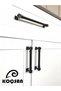 Zumra Black 160 mm Handle Luxury Country Kitchen Furniture Cabinet Drawer Handle - 5