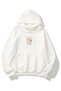 Unisex Pink Floyd Uk Japan North Front Back Printed White Sweatshirt Hoodie - 2