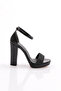 Women's Heeled Evening Dress Shoes Black Mirror 2101827110