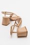 Daisy Dark Beige Skin Women's High Heels Shoes - 3
