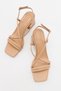 Daisy Dark Beige Skin Women's High Heels Shoes - 4
