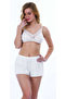 Combed Cotton Nightgown Dressing Gown Pajamas Set Shorts Set 6-Piece Bridal Dowry Set - 4