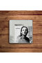Taylor Swift Album Themed, Taylor Swift Decor Natural Stone Travertine Coasters Set of 4 - 3