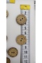 12 pieces of 20 mm.Coconut tree button - 2