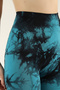 Seamless Push-up Recovery Tie-Dye Pattern Sports Leggings - 4