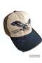 Denim Antique Figured Antique Plain Hat, Adjustable Hat with Velcro on the Back Unisex - 2